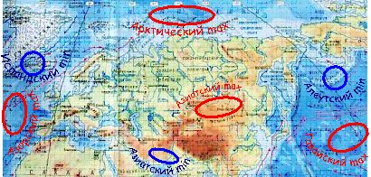 карта России
