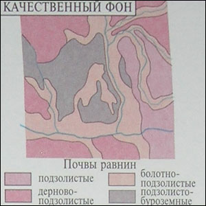 Он применяется для выделения однородных в качественном отношении участков земной поверхности по природным, социально-экономическим, политико-административным признакам. Этим способом, например, показывают государства на политической карте мира или районы на картах административного деления областей, возраст горных пород на тектонических картах, типы почв, типы растительности на почвенных картах или на картах размещения растительного мира.
