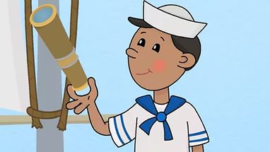 a cartoon sailor